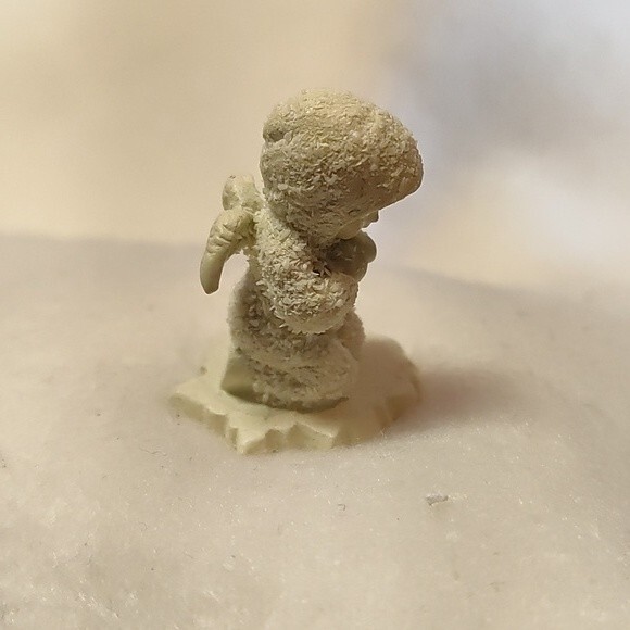 RETIRED 1993 Dept 56 Snowbabies Mini Pewter Figure "Now I Lay Me Down To Sleep" - Picture 1 of 8